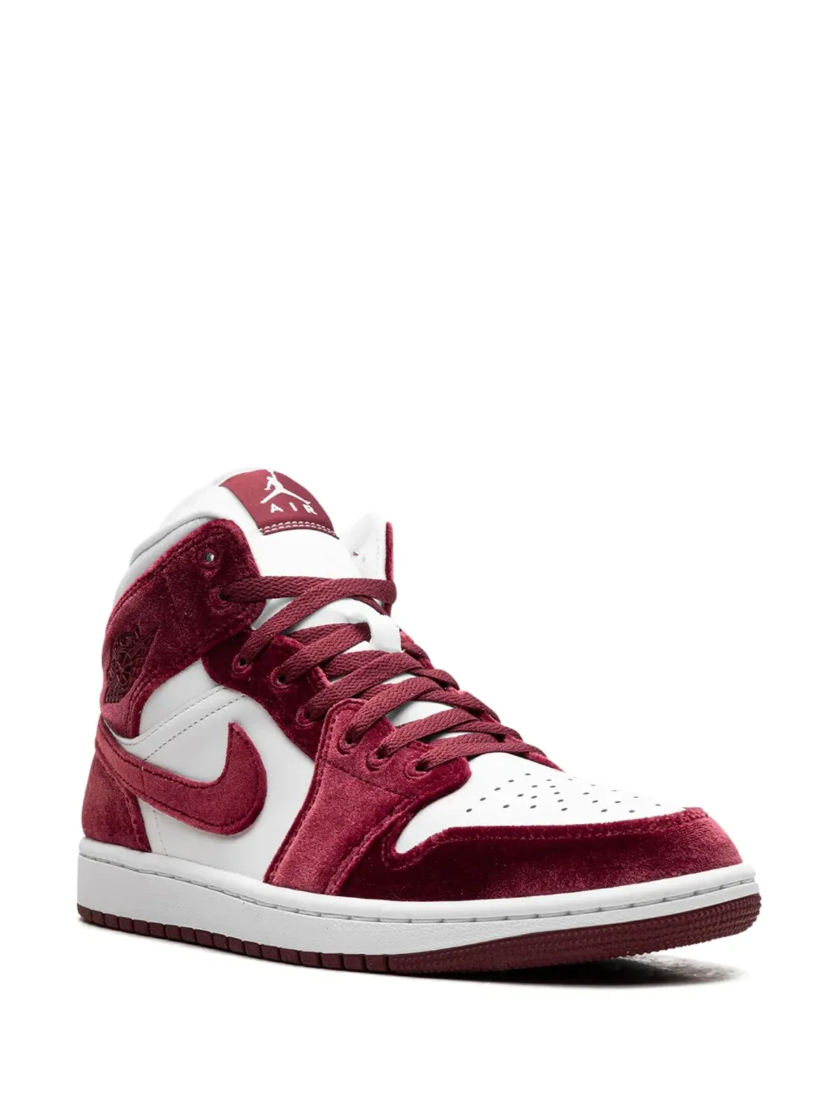 Jordan 1 Mid SE「Red Velvet」スニーカー - 画像2