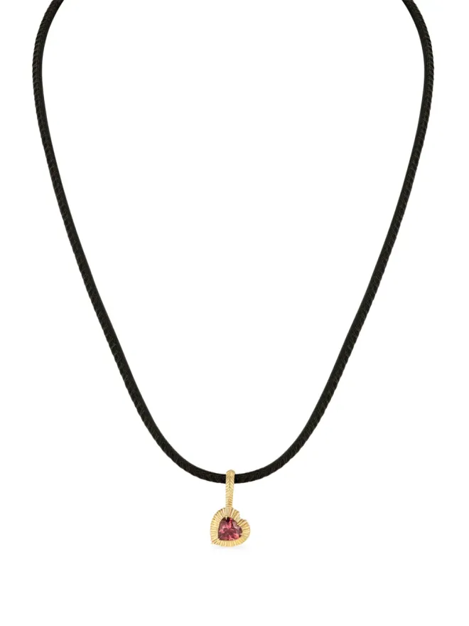Lizzie Mandler Fine Jewelry Lizzie Mandler Fine Jewelry ハート型トルマリン ペンダントネックレスの商品画像