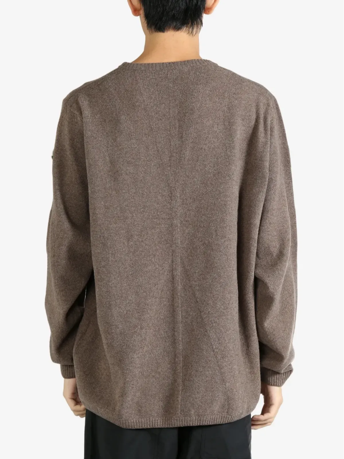 Moncler + Rick Owens リブ編みセーター - 画像3