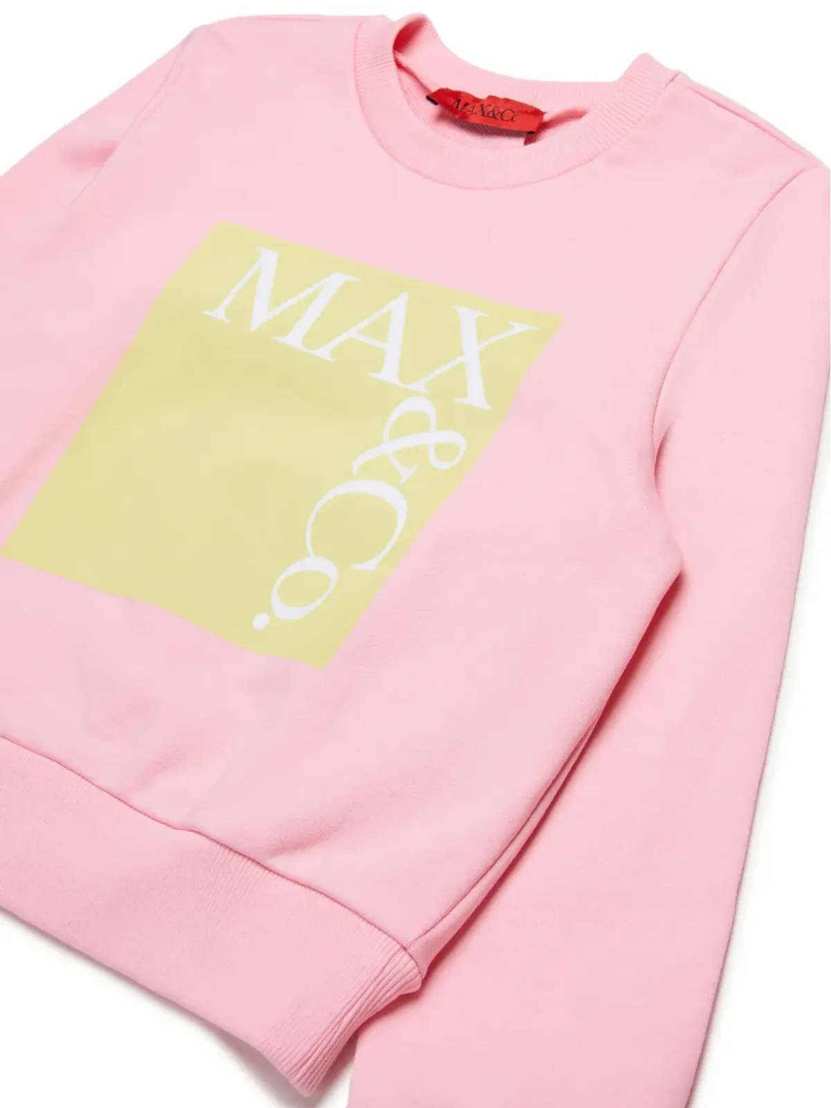 MAX&Co. Kids ロゴプリント クルーネック スウェット - 画像3