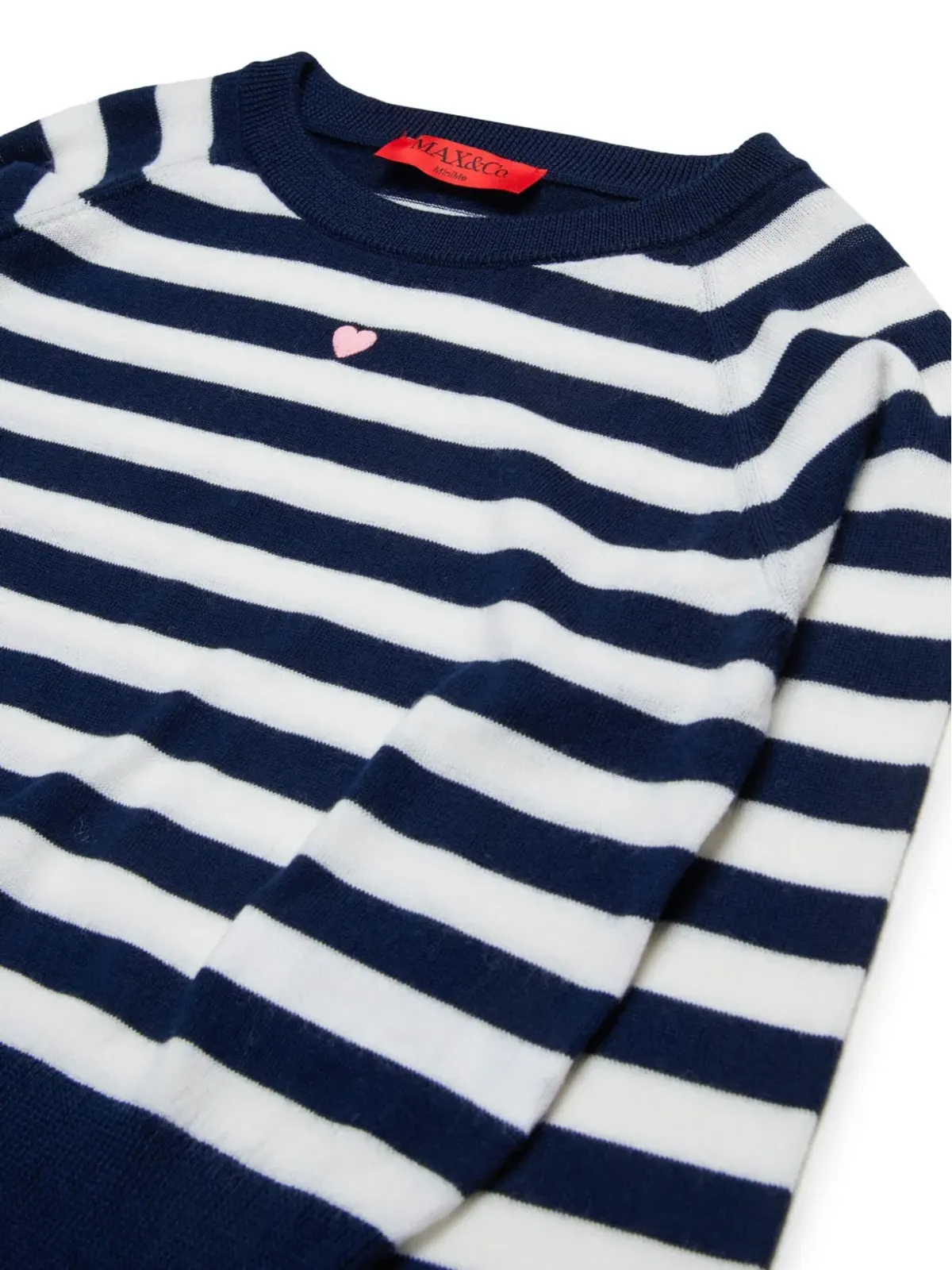 MAX&Co. Kids ストライプ入りウールセーター - 画像3