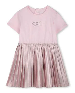 Michael Kors Kids ショートスリーブドレス - ピンク - サムネイル1