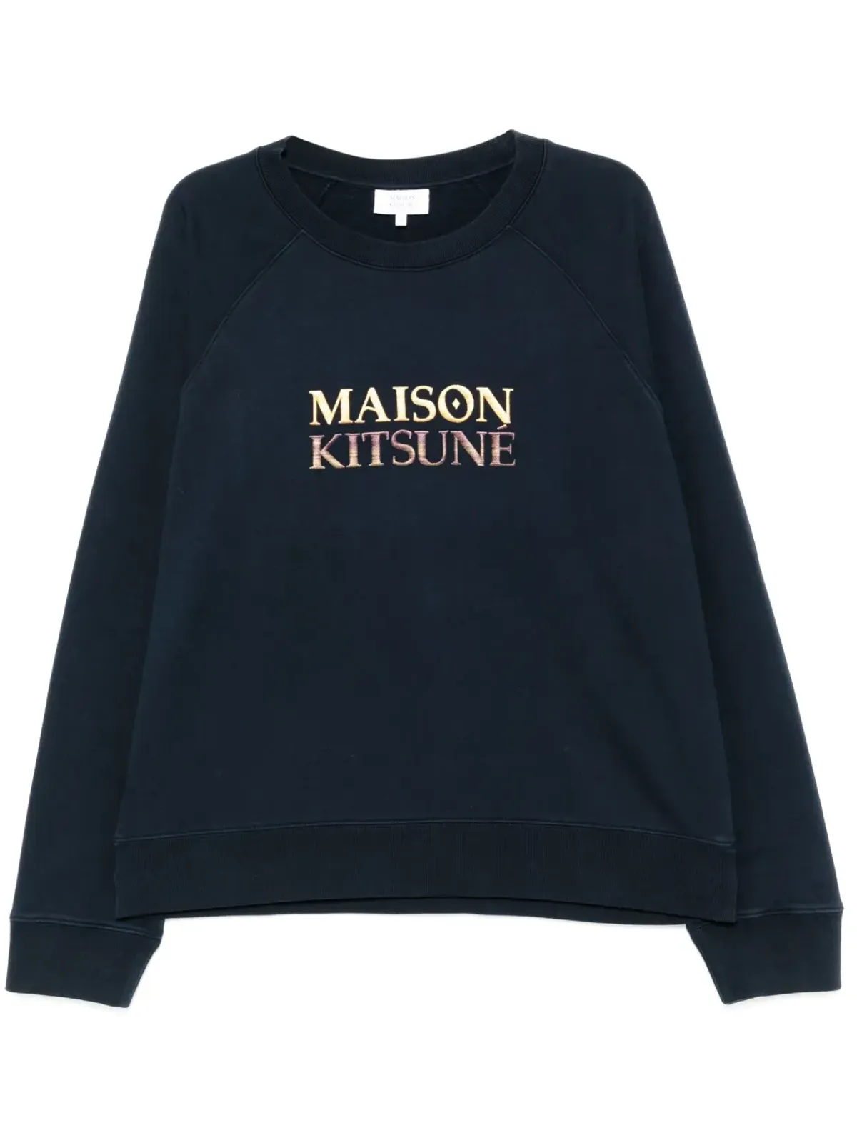 Maison Kitsuné 刺繍ロゴセーター - 画像1