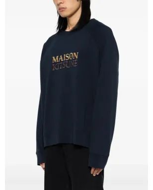Maison Kitsuné 刺繍ロゴセーター - サムネイル3