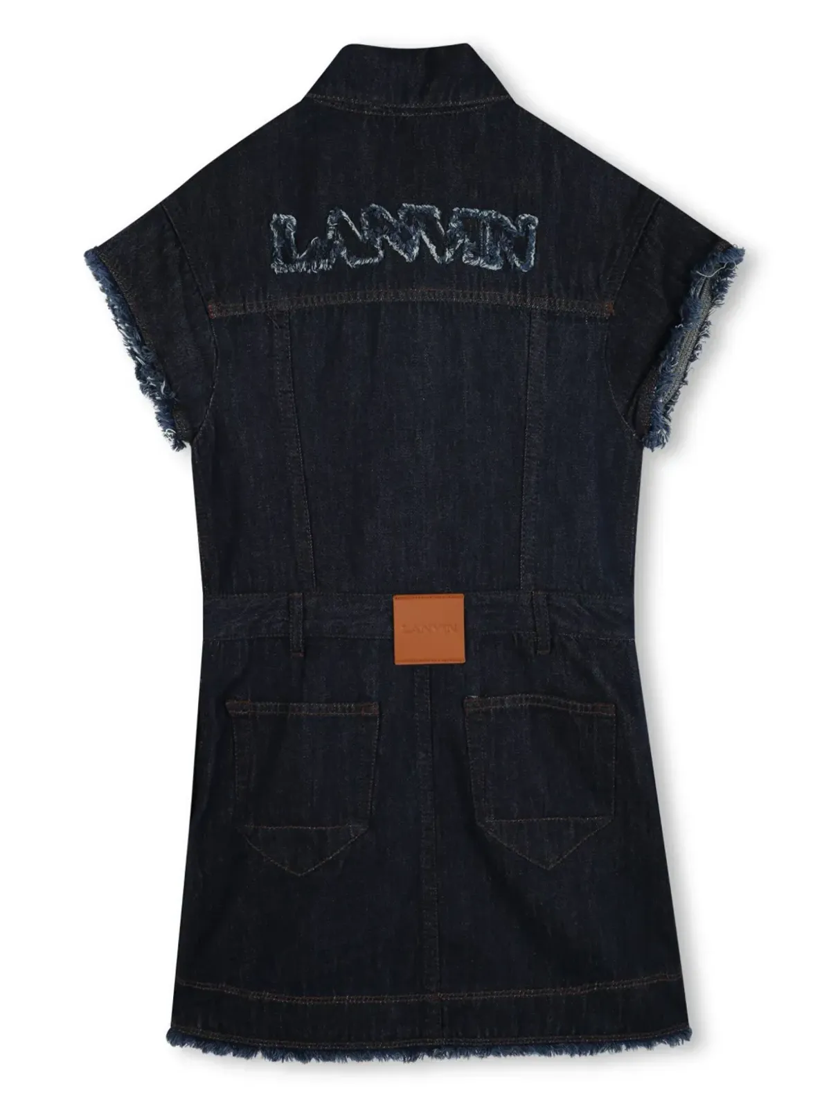 Lanvin Enfant デニムドレス - 画像2