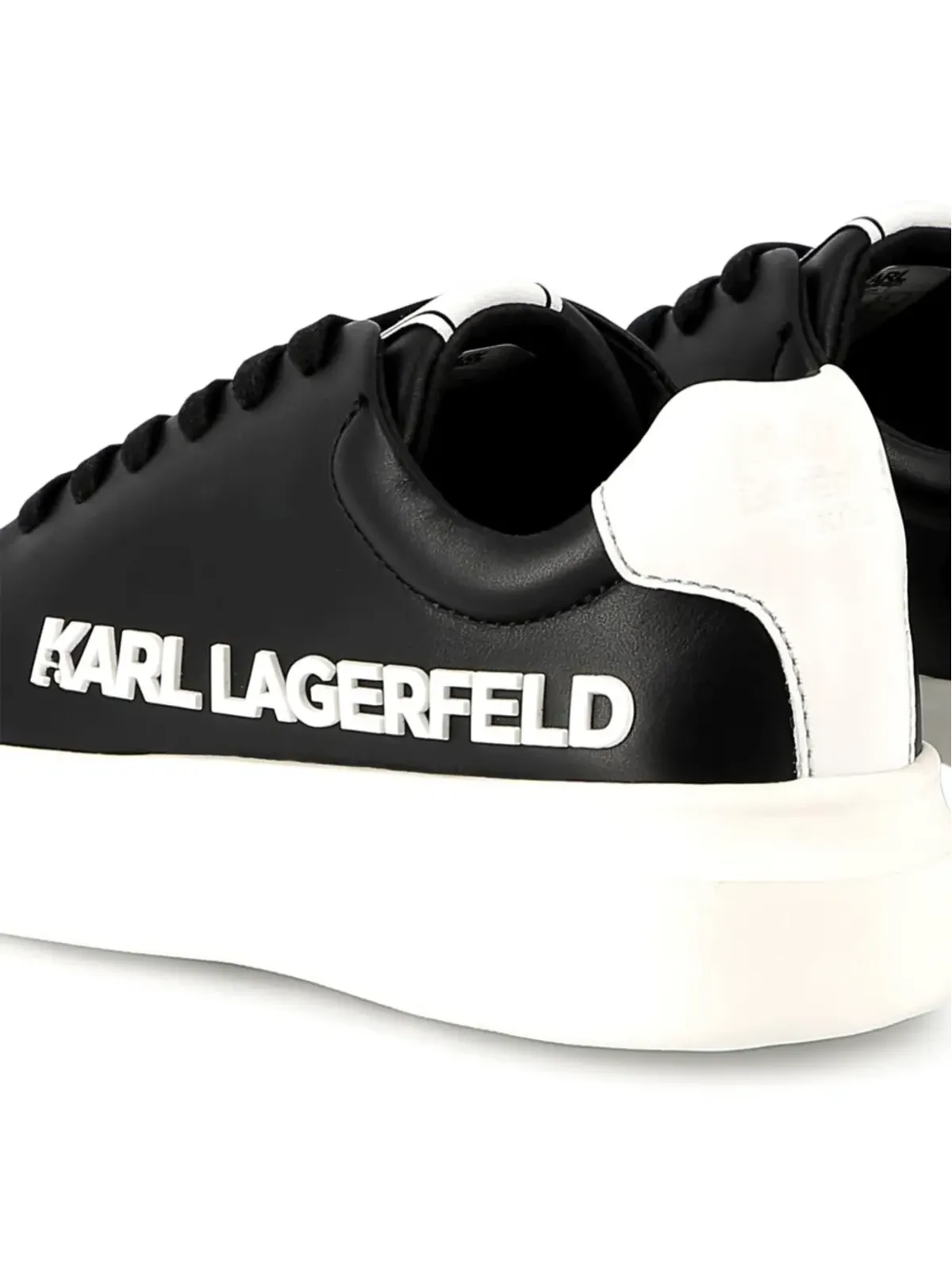 Karl Lagerfeld Kids ロゴエンボススニーカー - 画像2