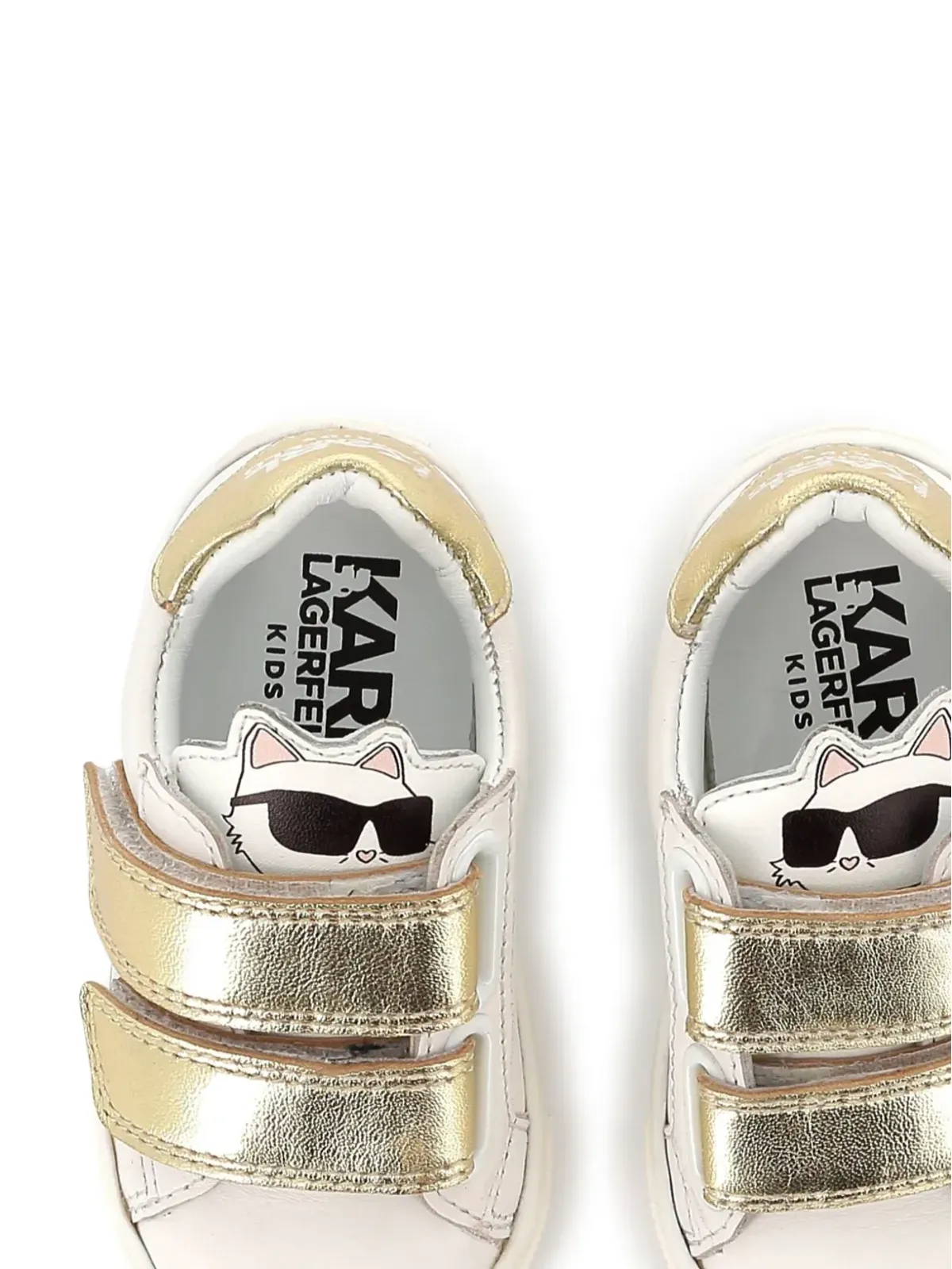 Karl Lagerfeld Kids チョウペットプリント スニーカー - 画像2
