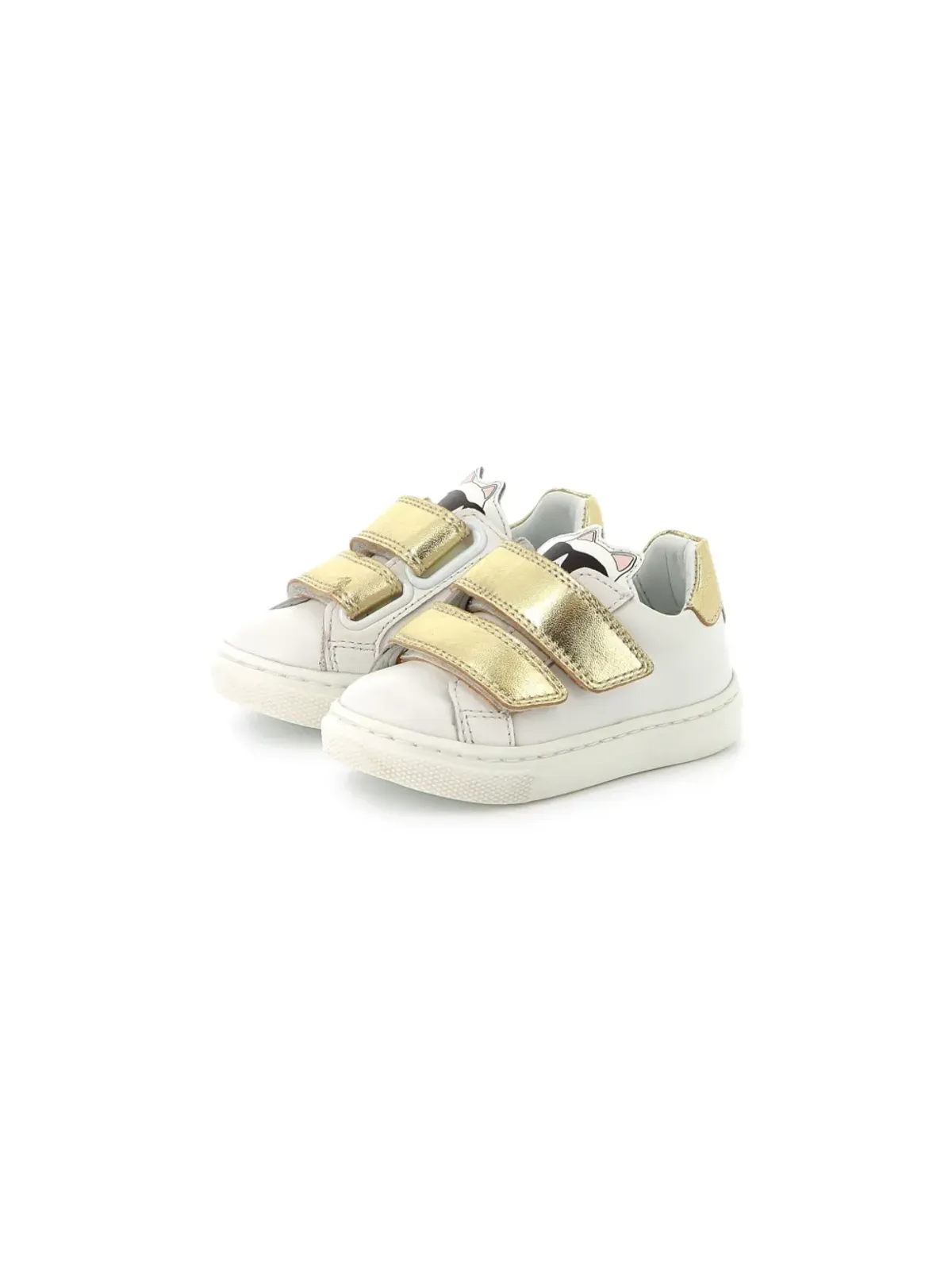 Karl Lagerfeld Kids チョウペットプリント スニーカー - 画像3