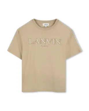 Lanvin Enfant ロゴパッチTシャツ - サムネイル1