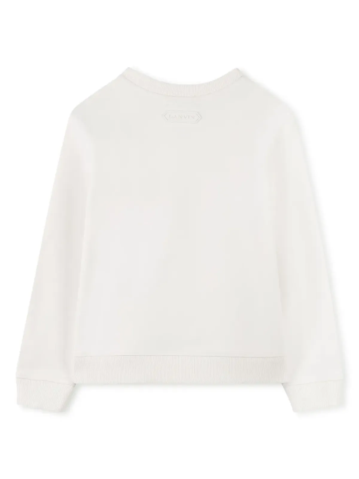 Lanvin Enfant curb-print スウェットシャツ - 画像2