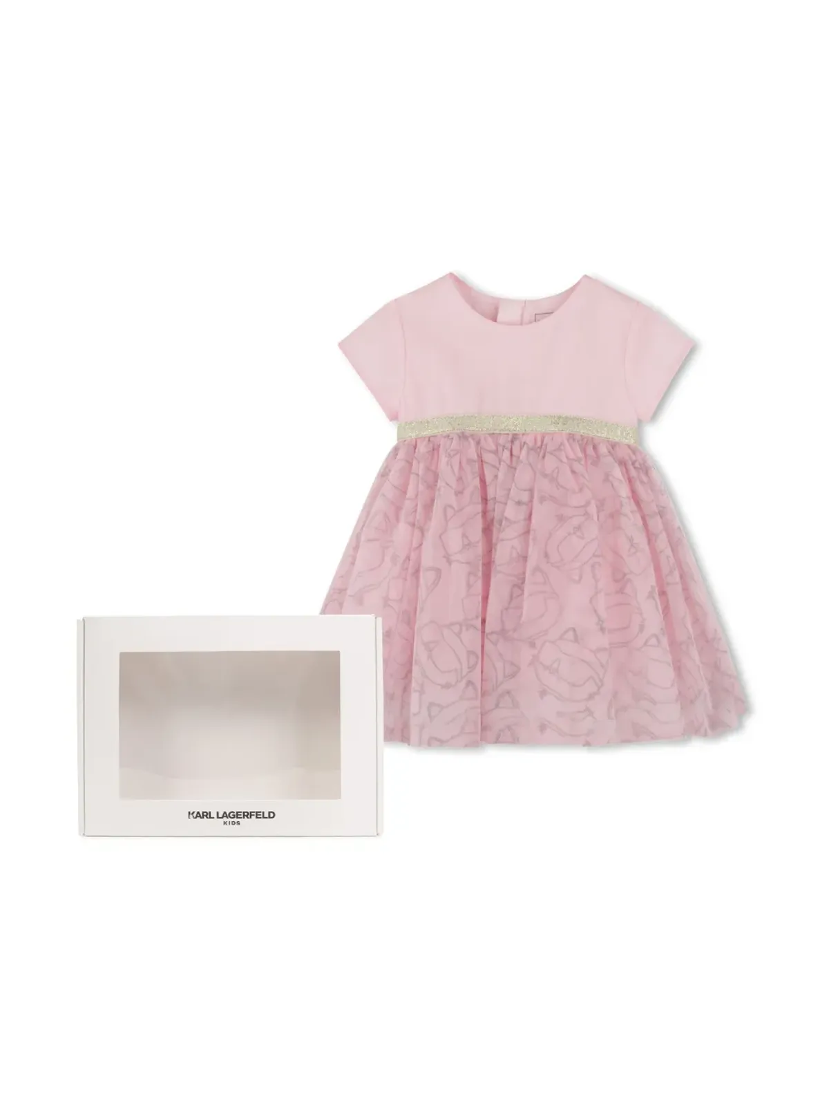 Karl Lagerfeld Kids Choupetteプリントドレス - 画像3