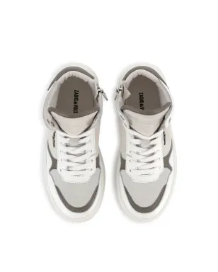 Zadig & Voltaire Kids Wingsスニーカー - ホワイト - サムネイル4