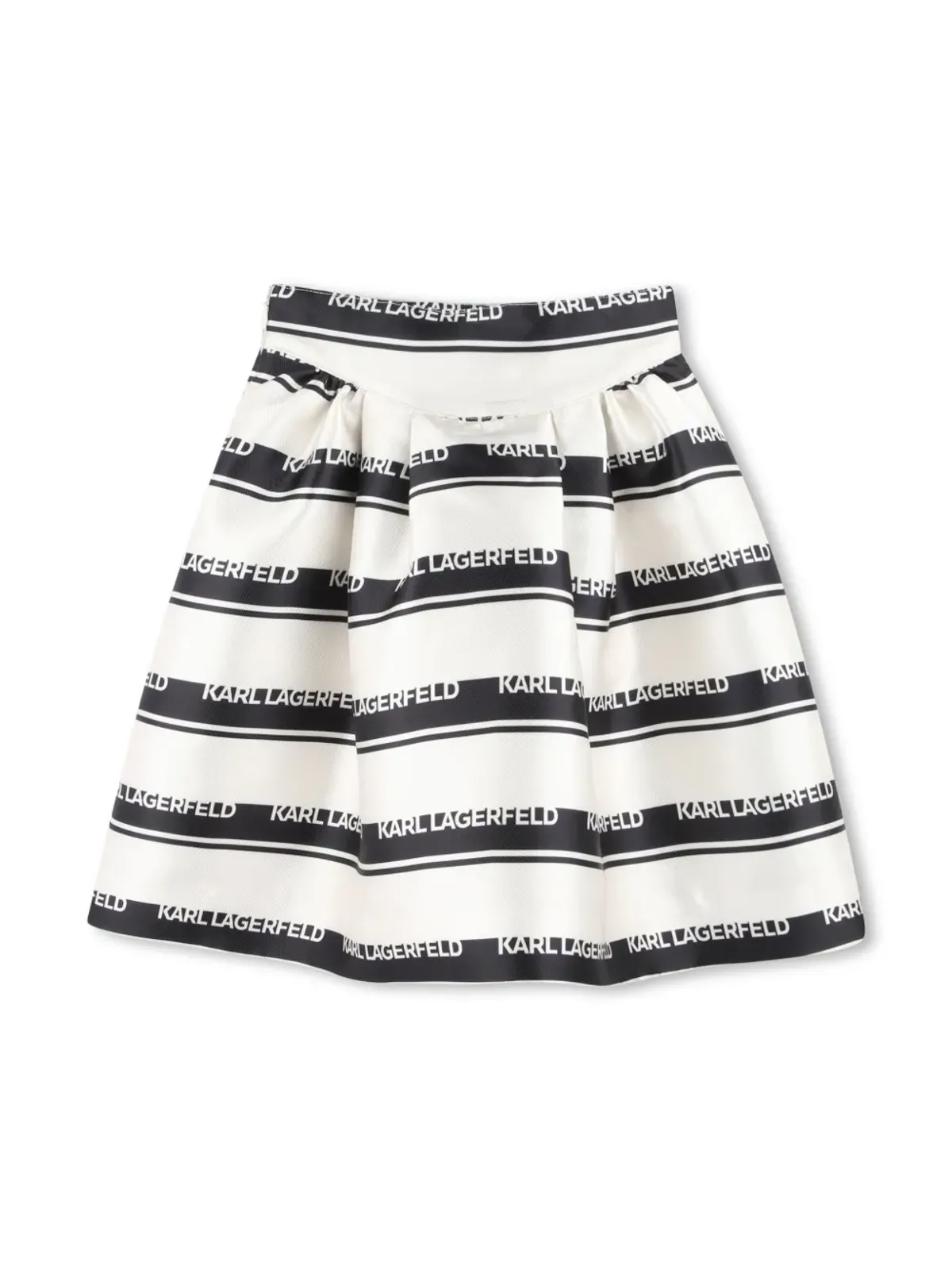 Karl Lagerfeld Kids ロゴジャカードスカート - 画像2
