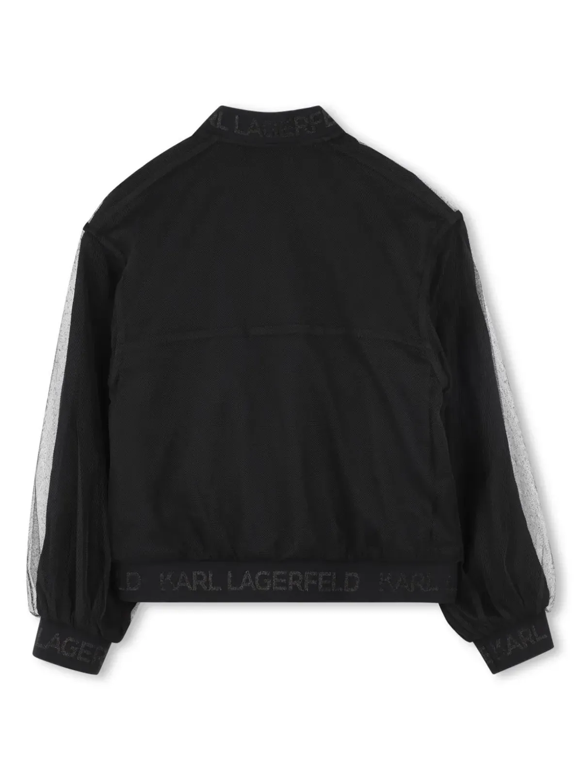 Karl Lagerfeld Kids ロゴパッチスウェットシャツ - 画像2