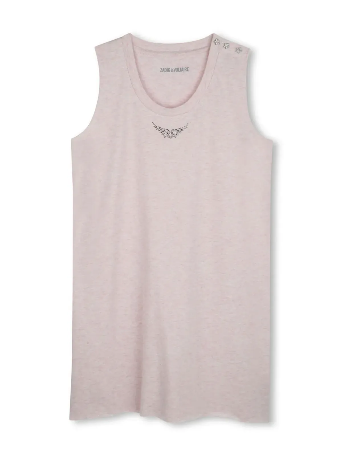 Zadig & Voltaire Kids ノースリーブドレス - 画像1