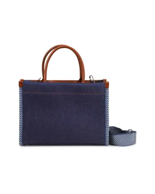 Lanvin Enfant logo-embroidered shoulder bag - Blue - サムネイル2