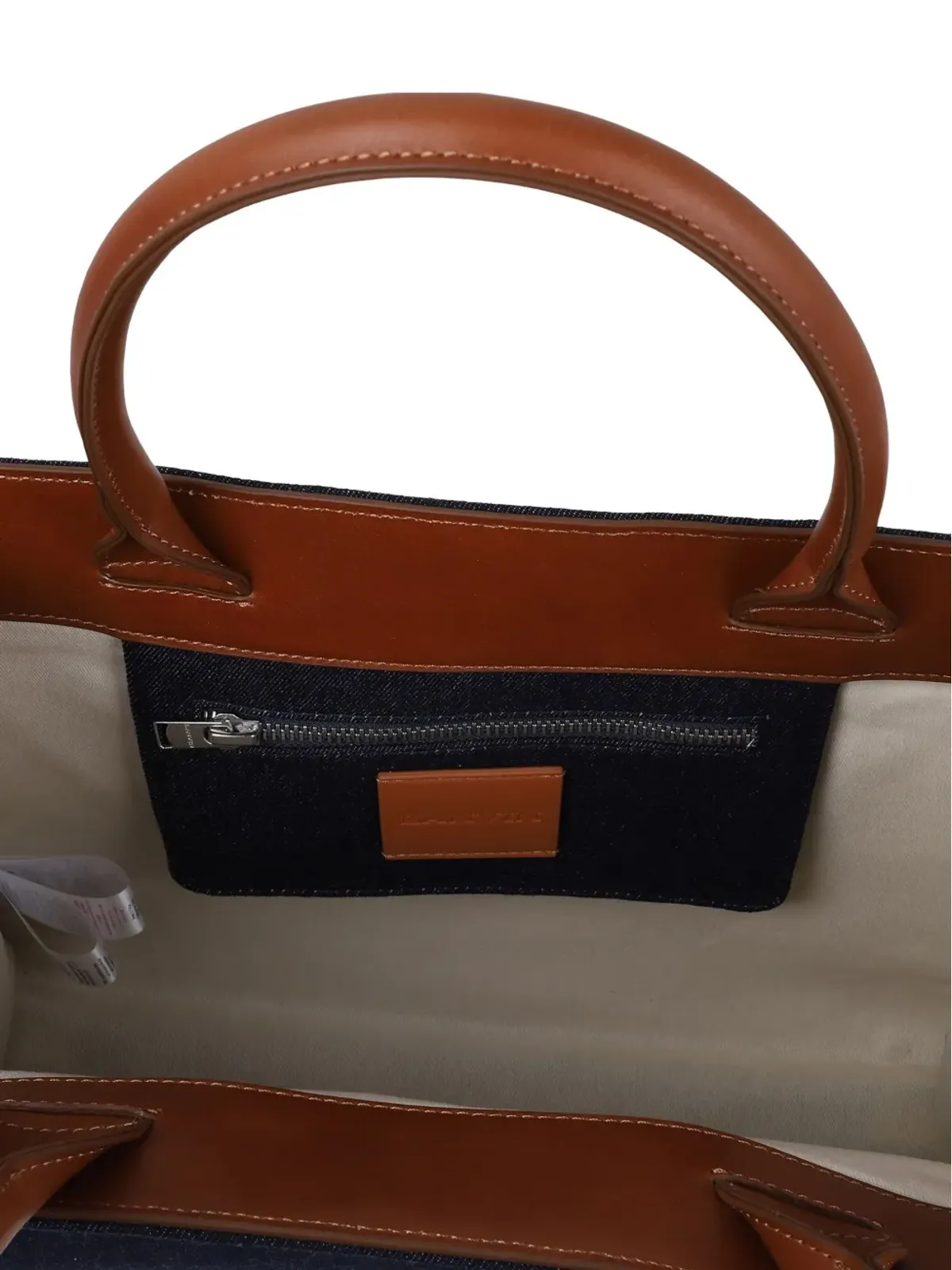 Lanvin Enfant logo-embroidered shoulder bag - Blue - 画像4