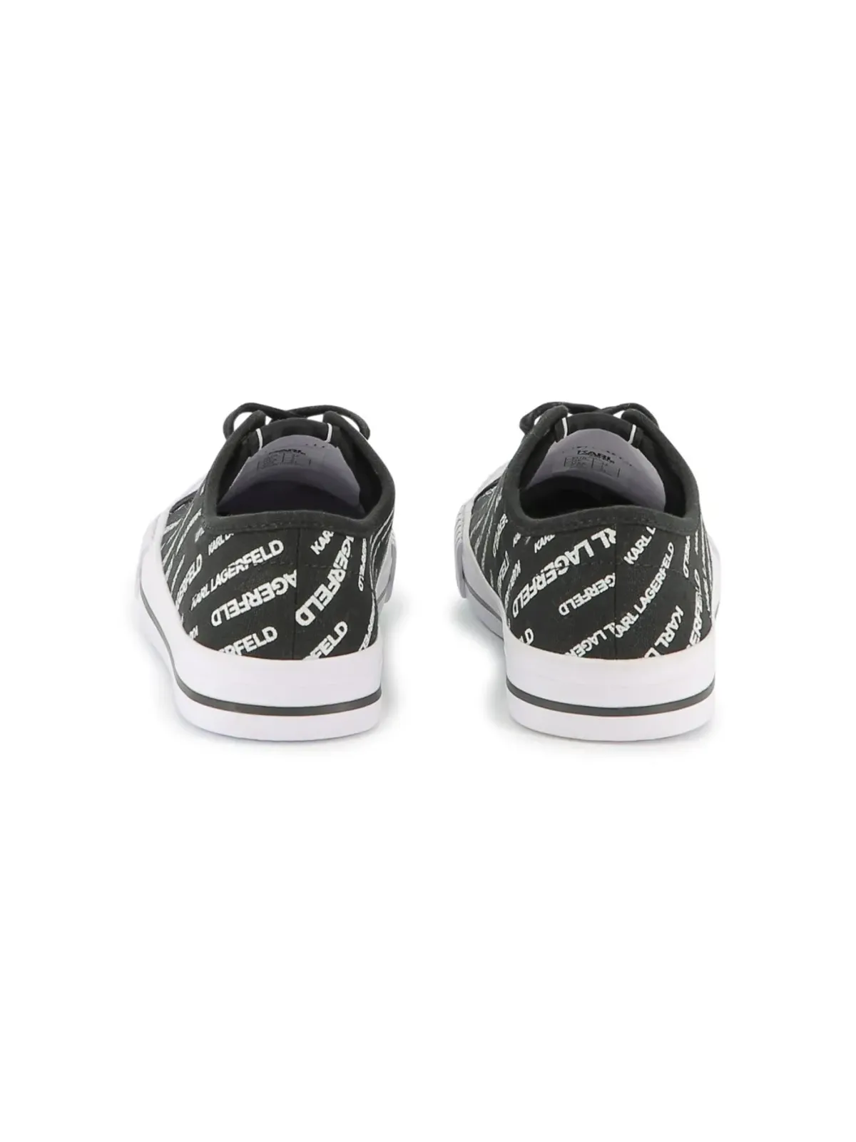Karl Lagerfeld Kids ロゴプリントスニーカー - 画像4