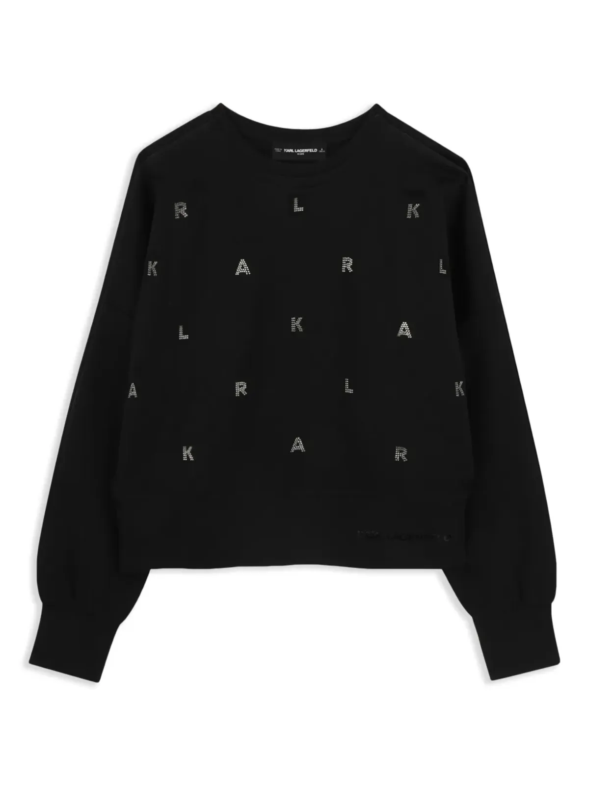 Karl Lagerfeld Kids ロゴ入りスウェットシャツ - 画像1