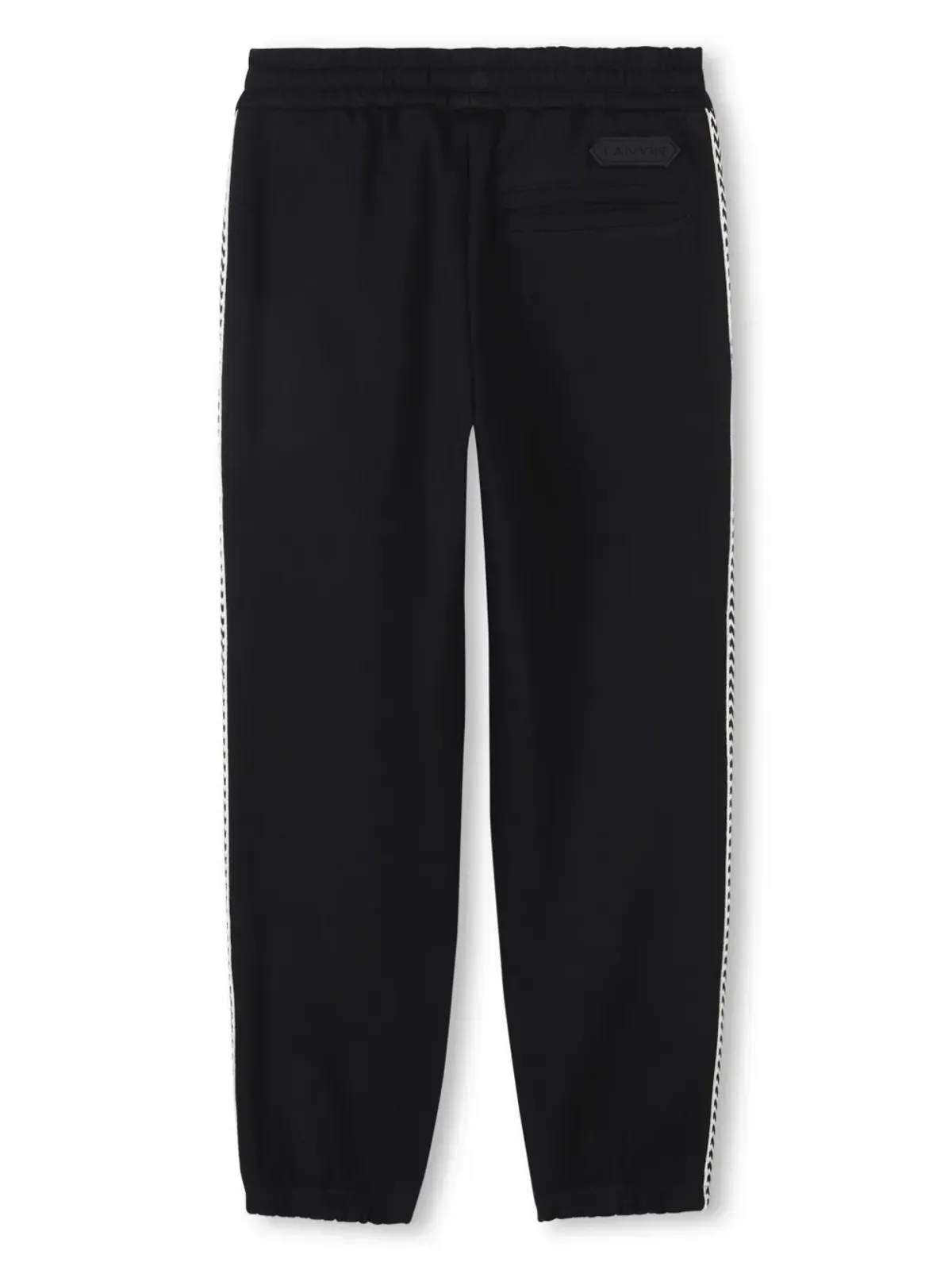 Lanvin Enfant エラスティックドローコード付き トラックパンツ - 画像2