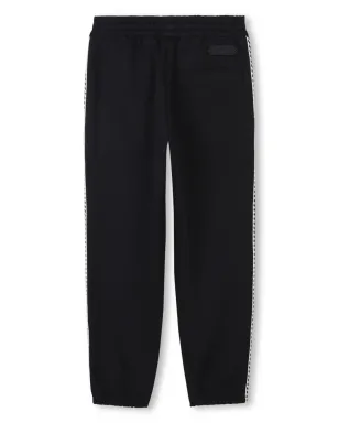 Lanvin Enfant エラスティックドローコード付き トラックパンツ - サムネイル2