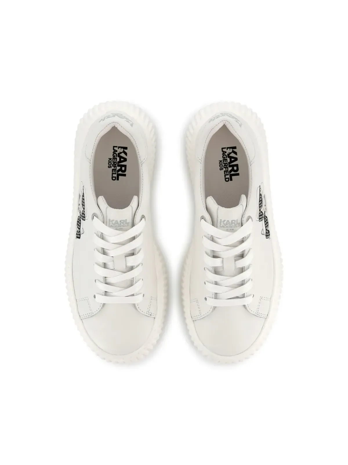 Karl Lagerfeld Kids Ikon Karl & Choupette スニーカー - White - 画像5