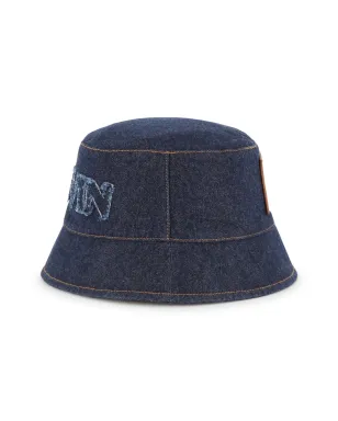 Lanvin Enfant デニム バケットハット - サムネイル3