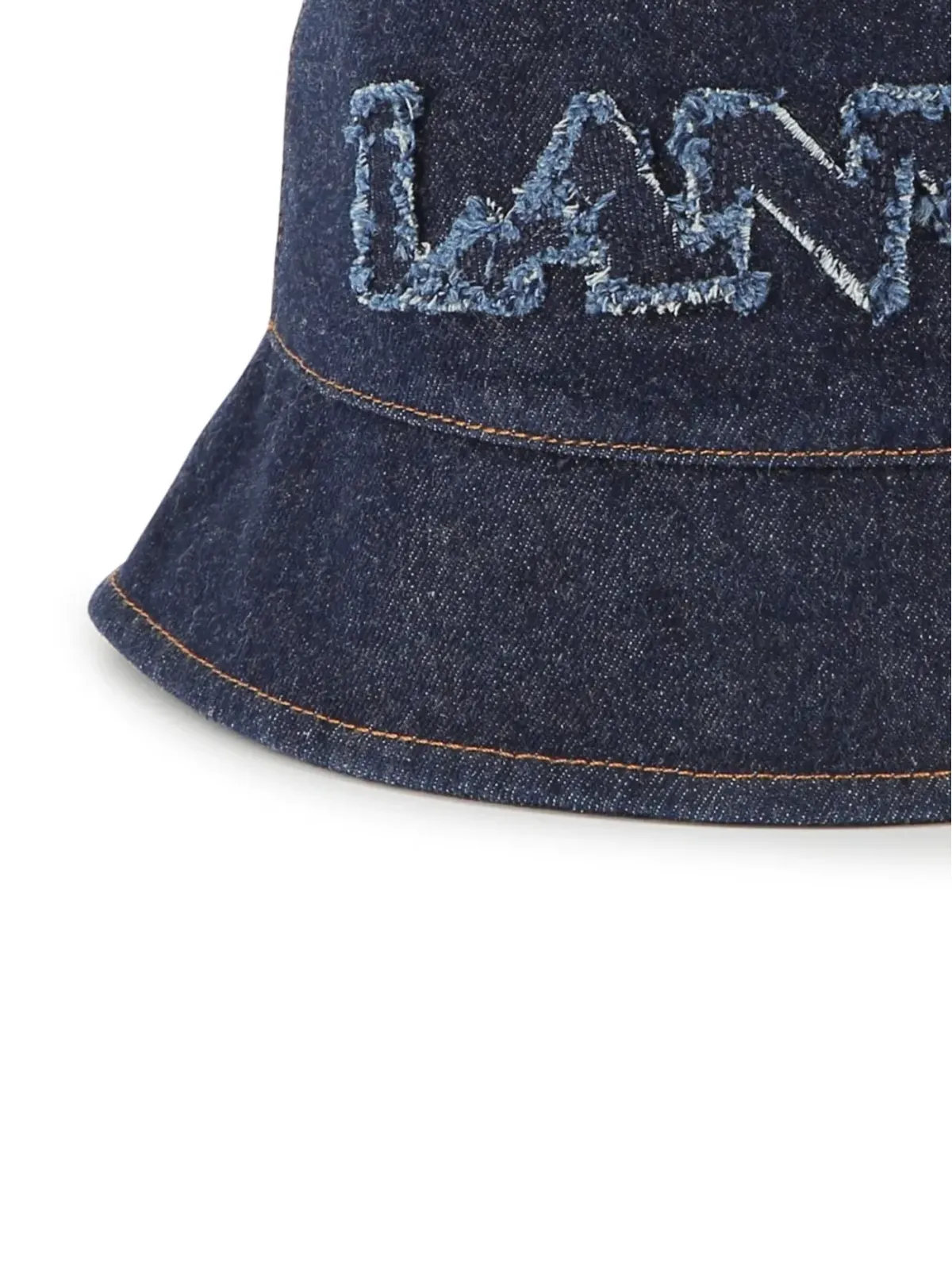 Lanvin Enfant デニム バケットハット - 画像4
