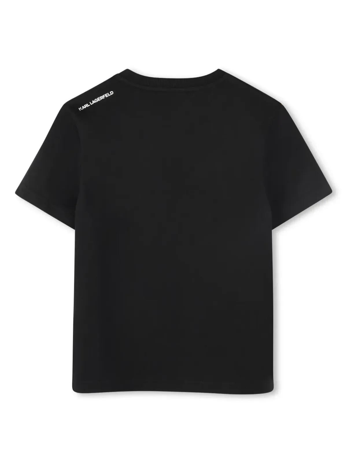 Karl Lagerfeld Kids Ikonik Karl T-shirt - Black - 画像2