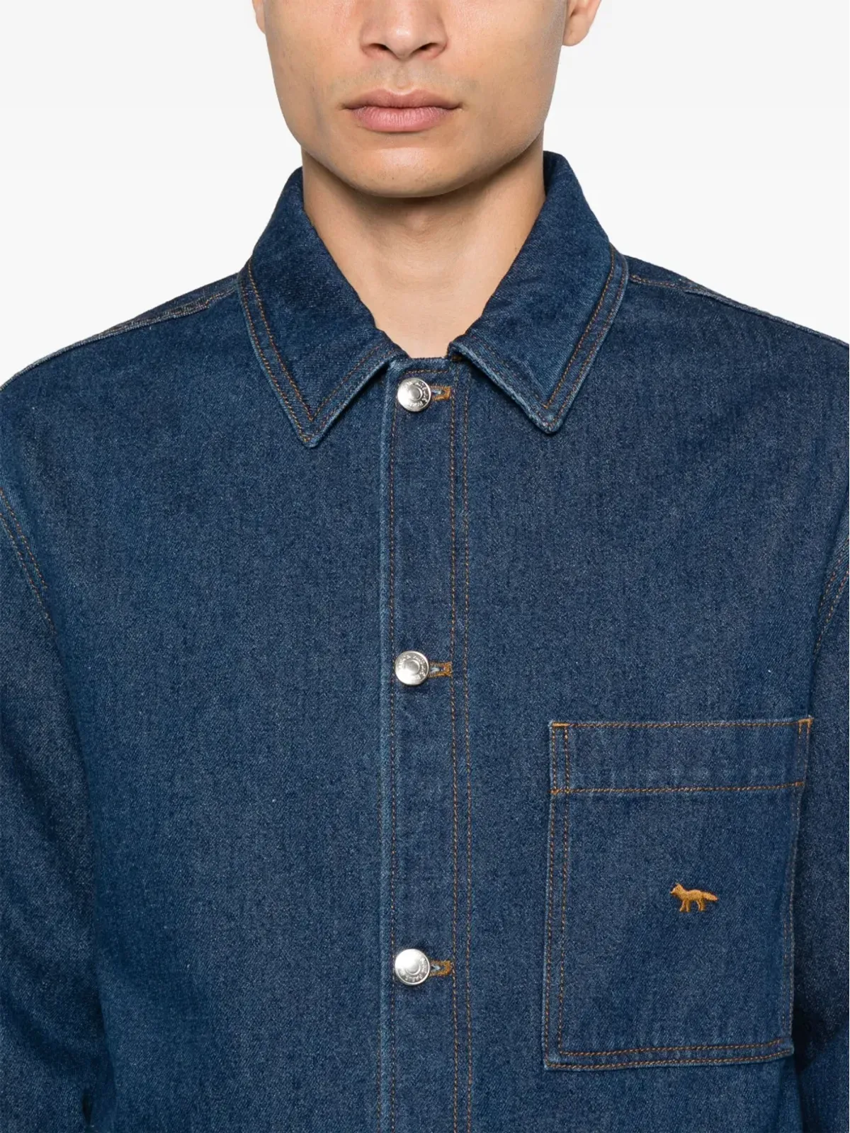 Maison Kitsuné デニムジャケット - 画像5