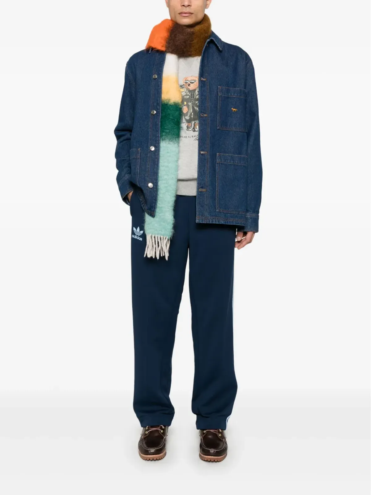 Maison Kitsuné デニムジャケット - 画像2