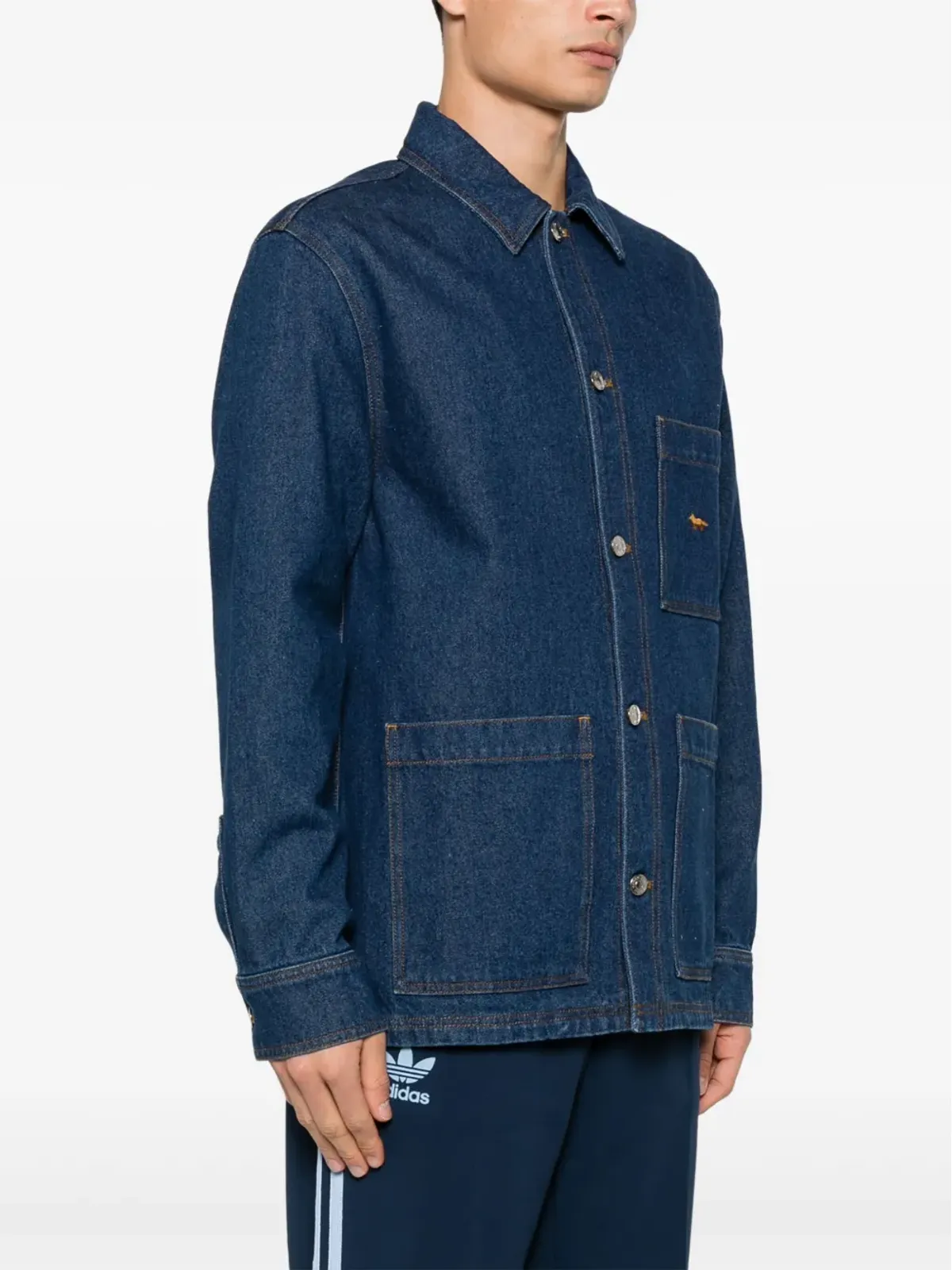Maison Kitsuné デニムジャケット - 画像3