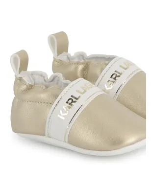 Karl Lagerfeld Kids ロゴプリントスリッパ - サムネイル2