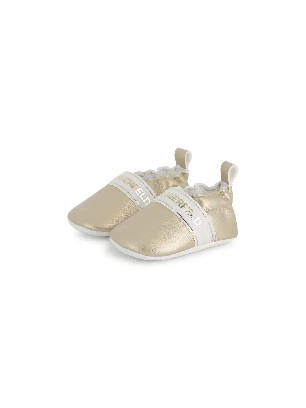 Karl Lagerfeld Kids ロゴプリントスリッパ - 画像3