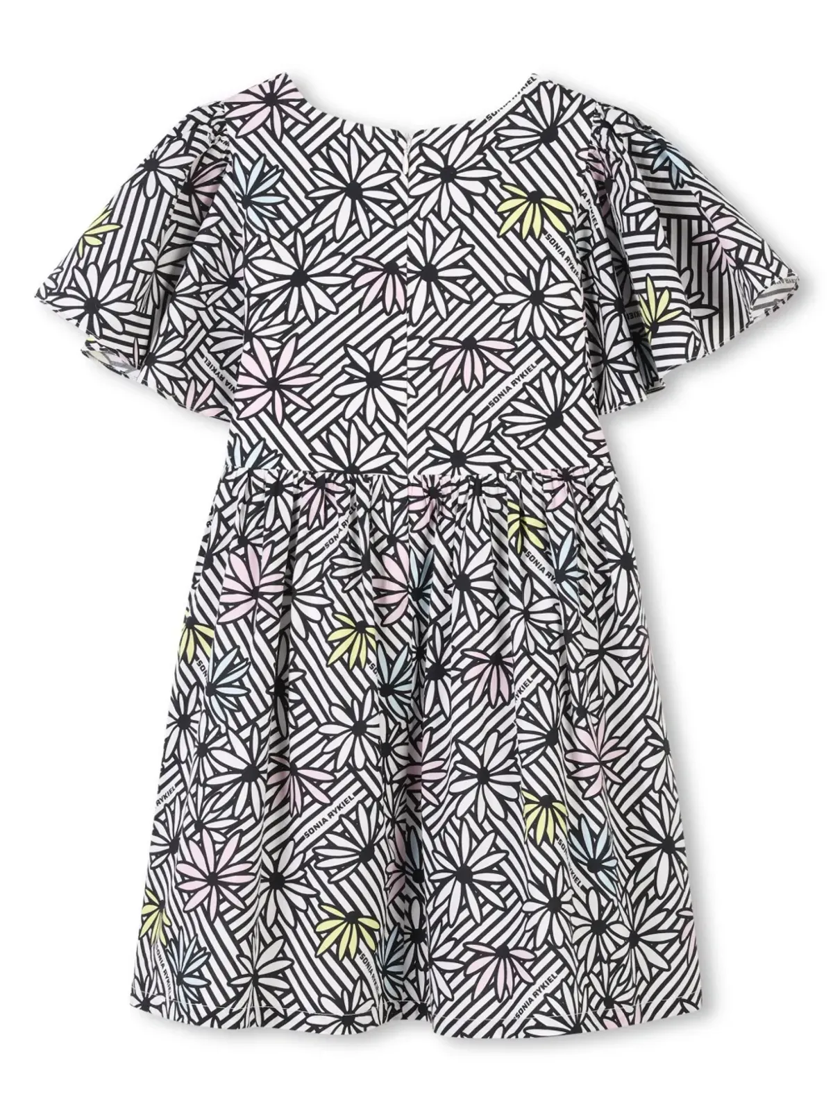SONIA RYKIEL ENFANT グラフィックプリント ミニドレス - 画像2