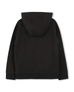 HUGO KIDS ラバー加工ロゴ入りフーディ - サムネイル2