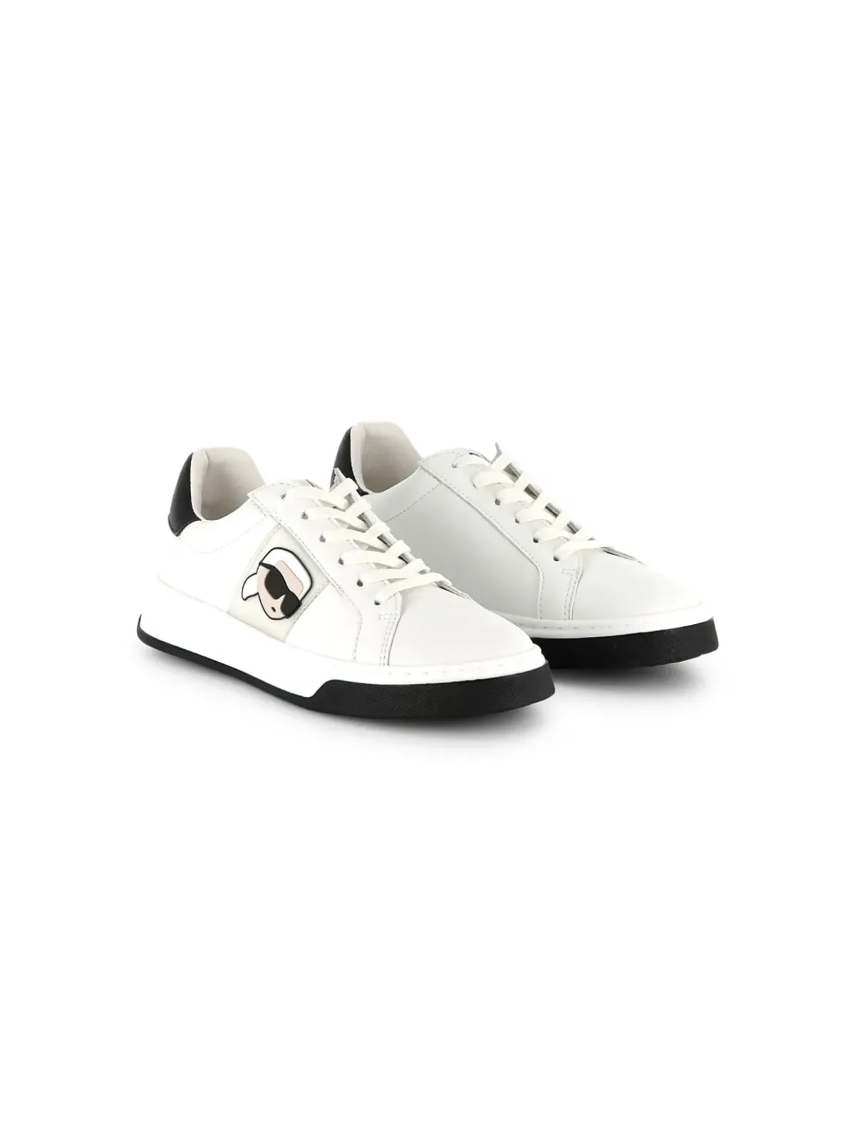 Karl Lagerfeld Kids Ikonモチーフスニーカー - 画像1