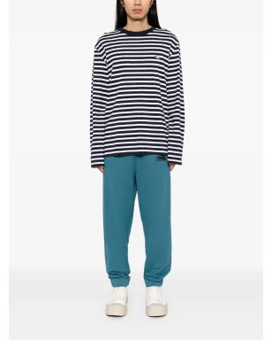 Maison Kitsuné フラッシュフォックス パッチ付きスウェットパンツ ブルー - サムネイル2