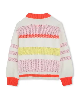 SONIA RYKIEL ENFANT intarsia ロゴ ジャンパー - サムネイル2