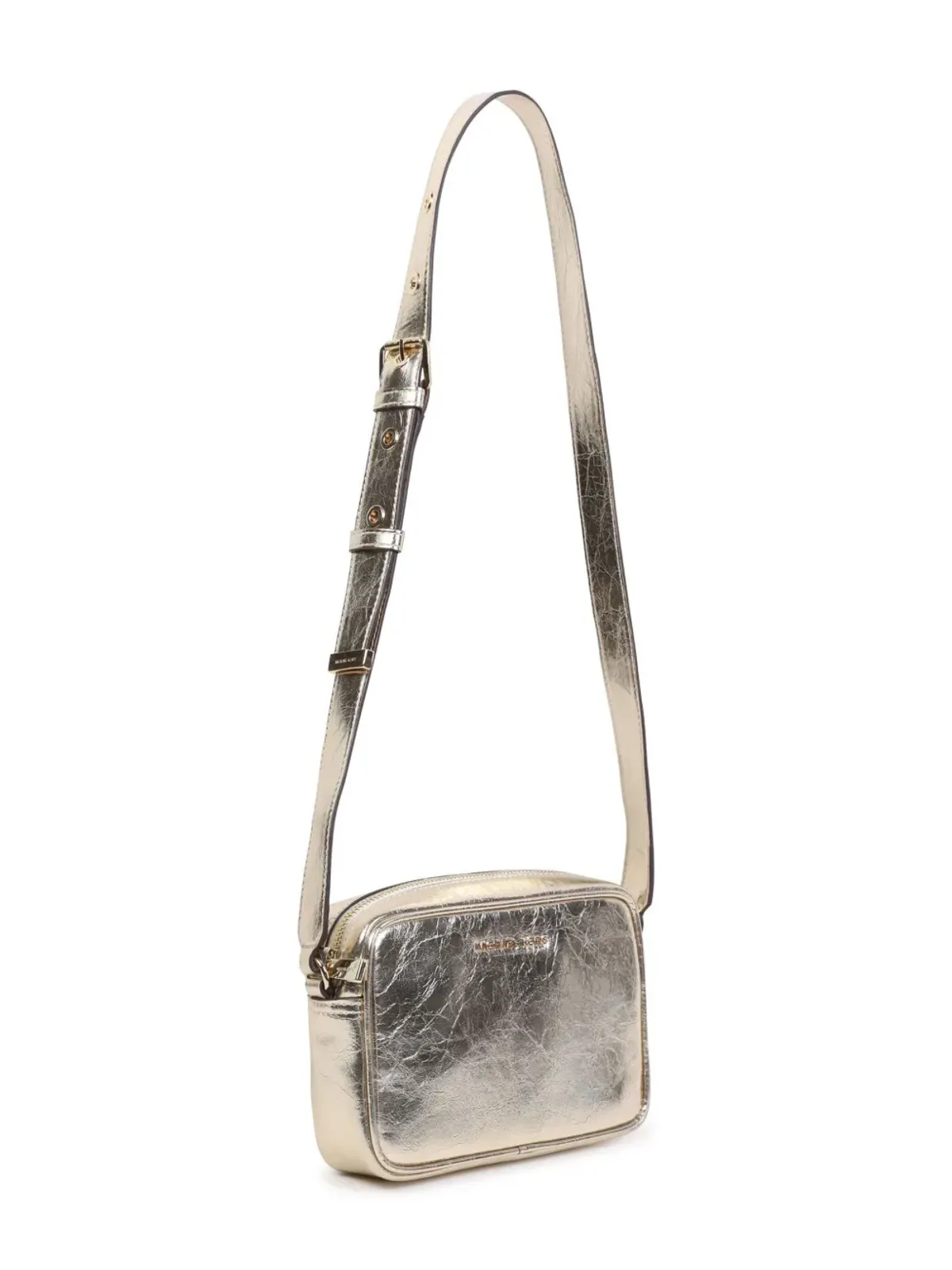 Michael Kors Kids メタリック仕上げショルダーバッグ（ゴールド） - 画像5