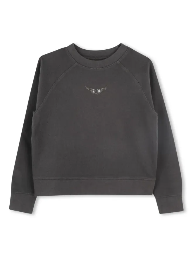 Zadig & Voltaire Kids Zadig & Voltaire Kids アップリケ付きスウェットシャツの商品画像