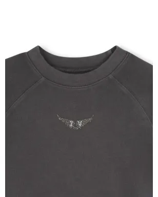 Zadig & Voltaire Kids アップリケ付きスウェットシャツ - サムネイル3