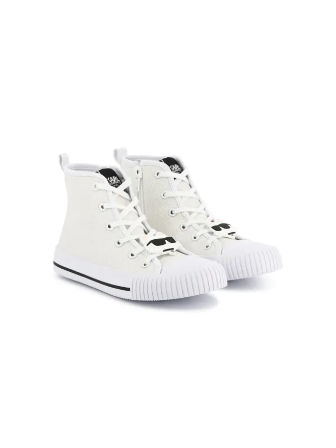 Karl Lagerfeld Kids Karl Lagerfeld Kids Choupetteアップリケ付きスニーカーの商品画像
