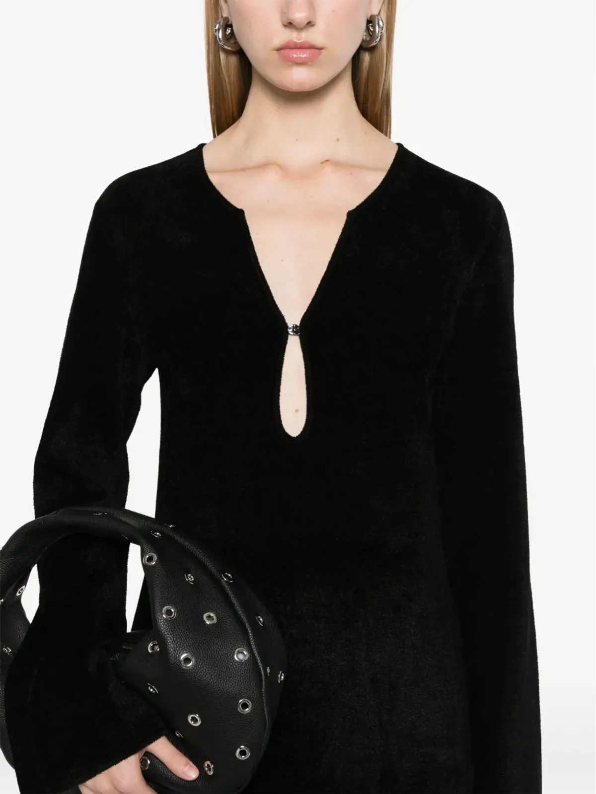Emporio Armani チェニール ミニドレス - 画像5