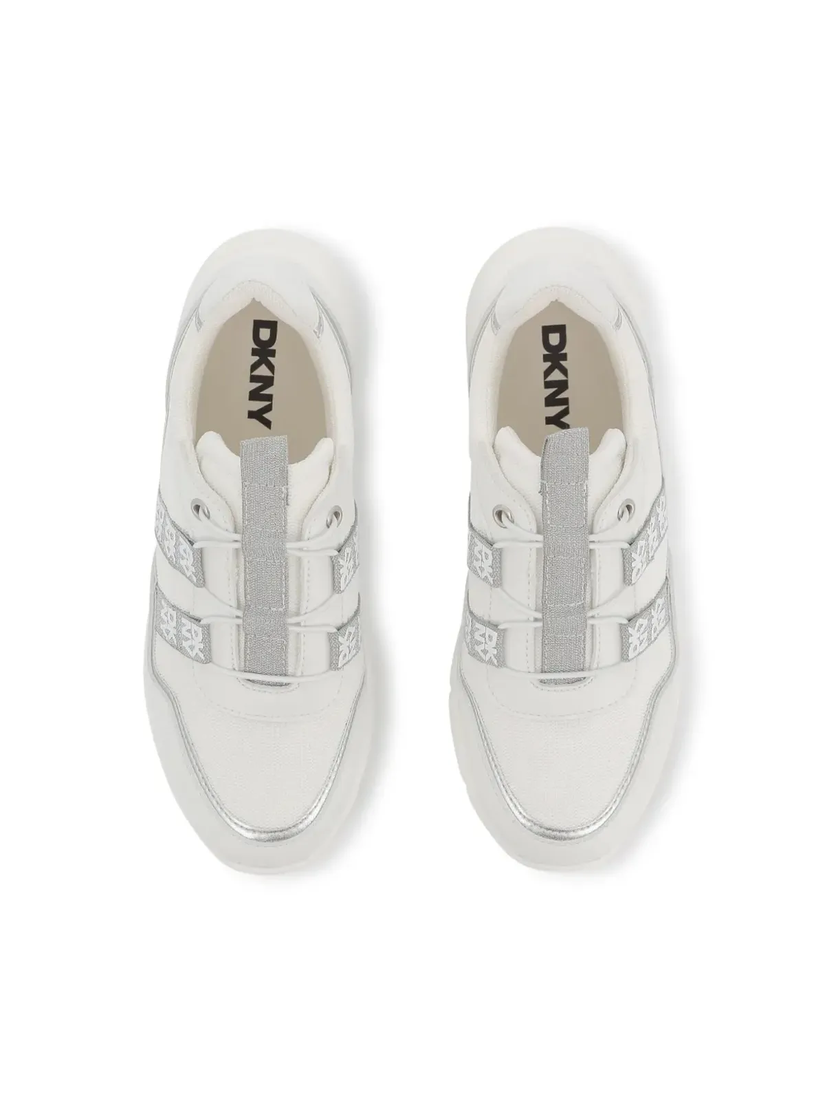 Dkny Kids ロゴテープスニーカー - 画像4