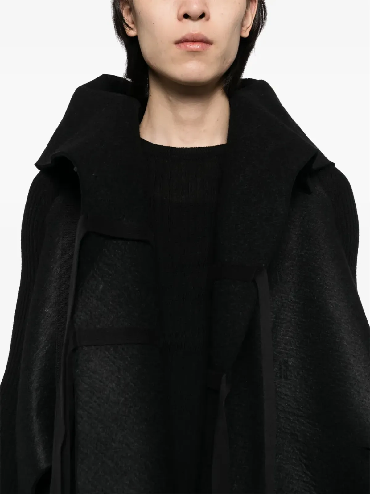 Boris Bidjan Saberi シングルブレストコート - 画像5