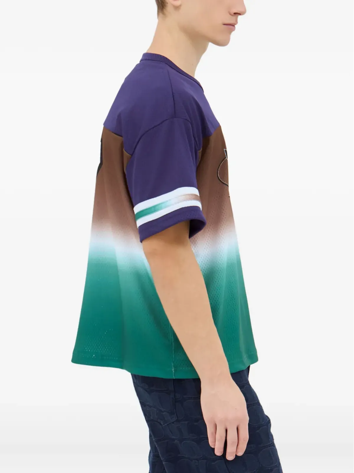 Awake NY LESフットボールTシャツ - 画像3