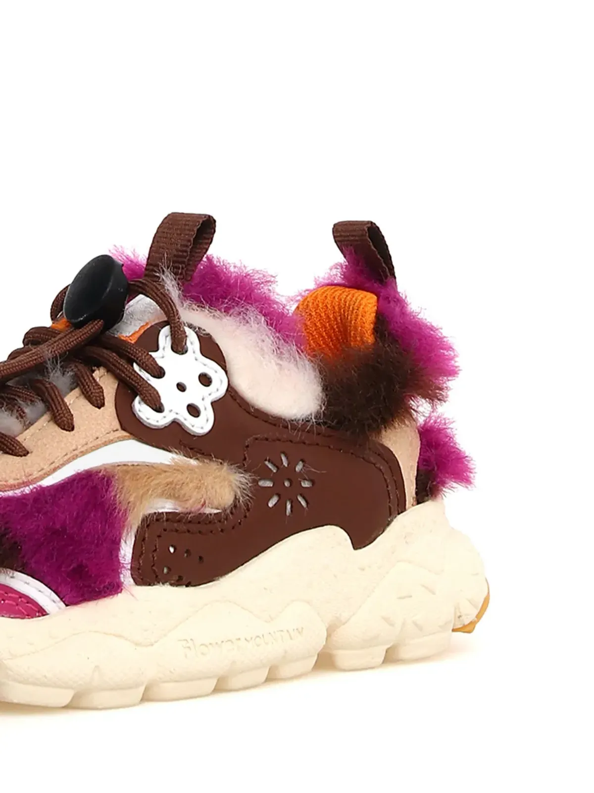 FLOWER MOUNTAIN KIDS Doi sneakers - Pink - 画像2