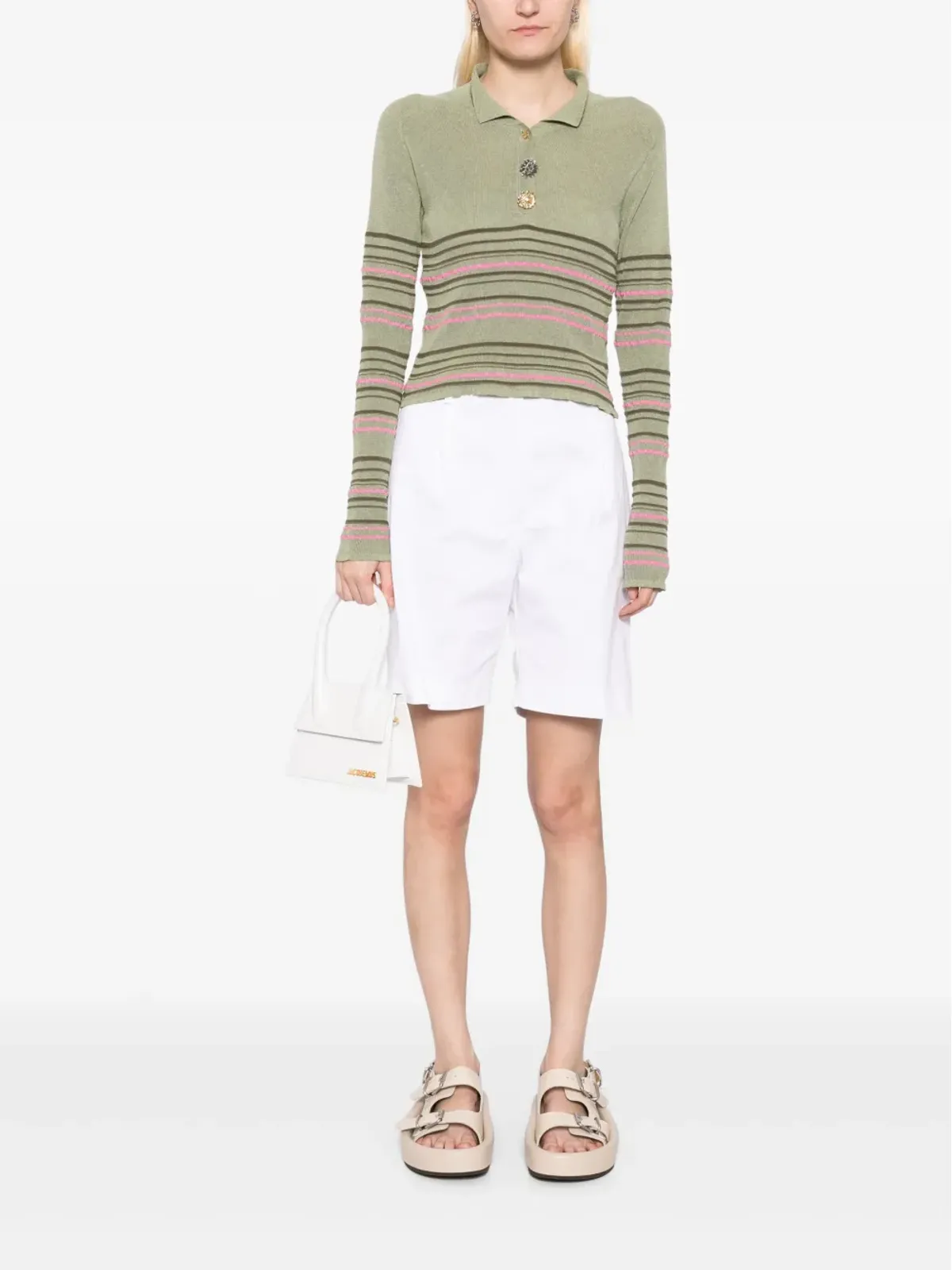 Hermès ビンテージ バミューダショーツ - White - 画像2
