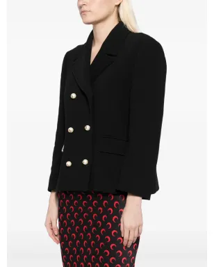 Gucci ビンテージ GGボタン ブレザー - ブラック - サムネイル3